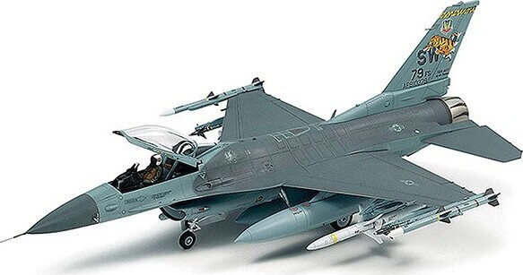 Tamiya - F-16cj Full Equipment Fighting Falcon Block 50 Byggesæt - 1:72 - 60788