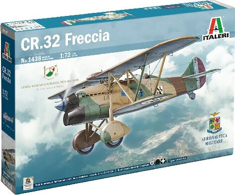 Italeri - Cr.32 Freccia Fly Byggesæt - 1:72 - 1438