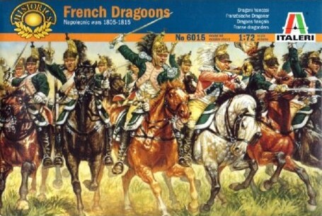 Italeri - French Dragoons Figurer - Napoleons Wars - 1:72 - 6015