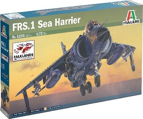Se Italeri - Frs.1 Sea Harrier Fly Byggesæt - 1:72 - 1236 hos Gucca.dk