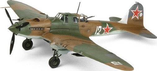 Tamiya - Il-2 Shturmovik Ilyushin Modelfly Byggesæt -1:72 - 60781