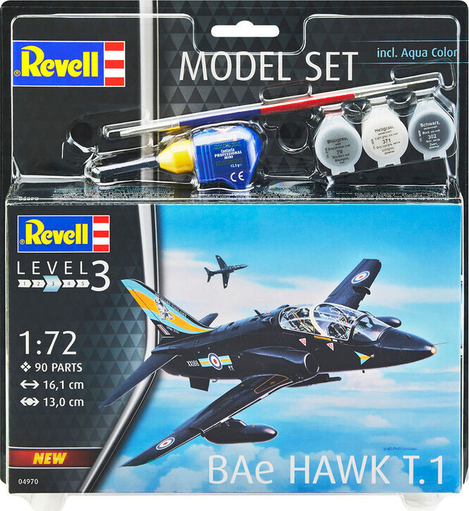 Billede af Revell - Bae Hawk T.1 Modelfly - 1:72 - Level 3 - 64970 hos Gucca.dk