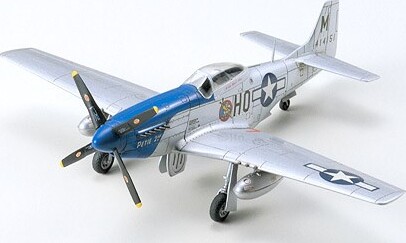 Se Tamiya - North American P-51d Mustang Fly Byggesæt - 1:72- 60749 hos Gucca.dk
