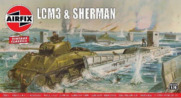 Se Airfix - Lcm3 & Sherman Byggesæt - Vintage Classics - 1:76 - A03301v hos Gucca.dk