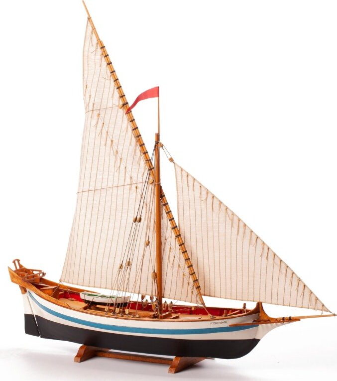 Se Billing Boats - Le Martegaou 902 Skib Byggesæt - 1:80 - Bb902 hos Gucca.dk