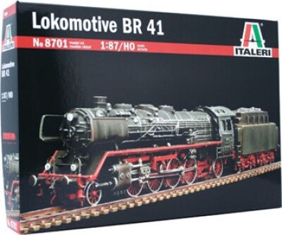 Italeri - Lokomotive Br 41 Modeltog Byggesæt - 1:87 - 8701s