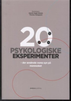 Billede af 20 Psykologiske Eksperimenter - Henrik Høgh-olesen - Bog