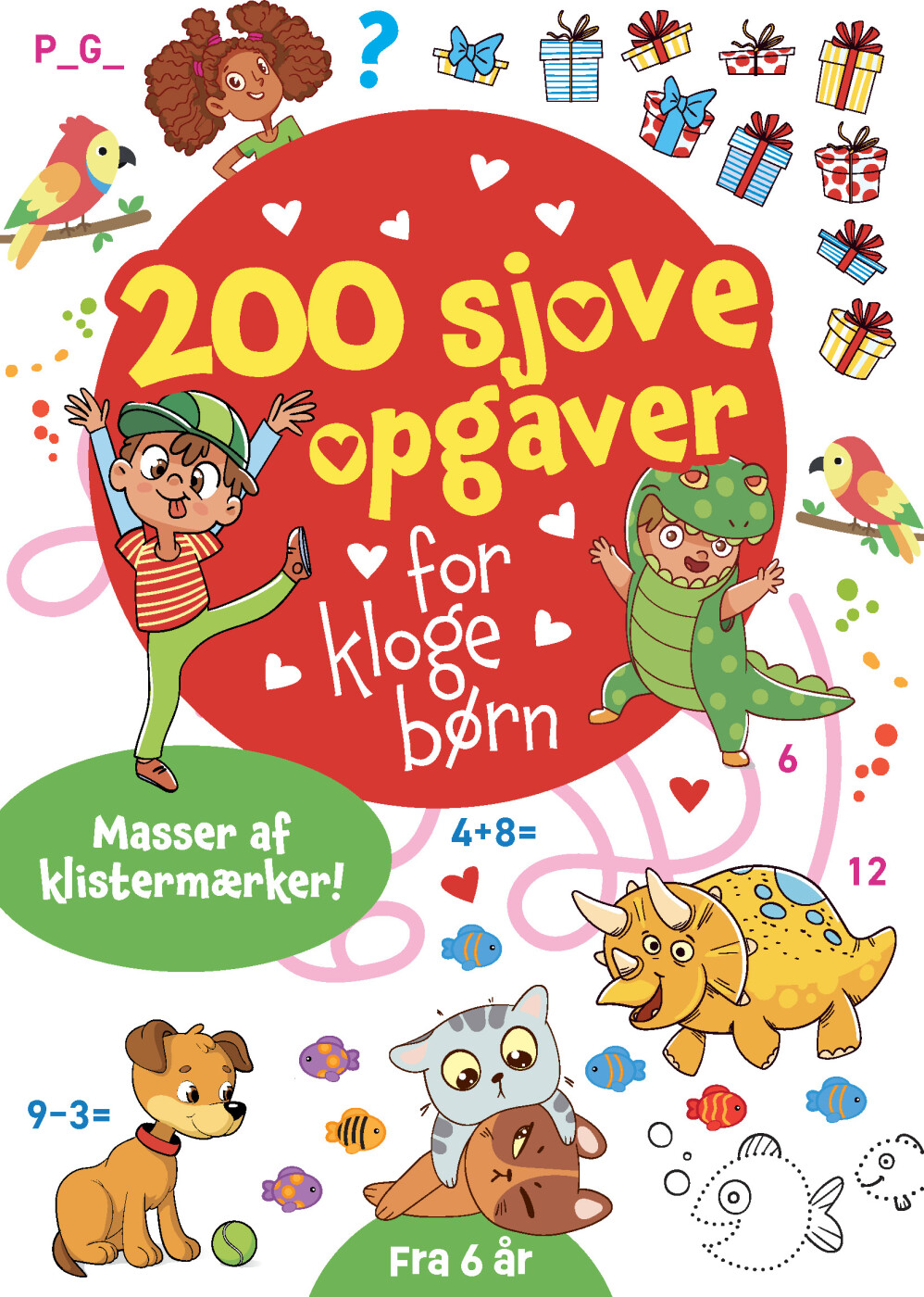 200 Sjove Opgaver For Kloge Børn - Bog - Forlaget Tukan