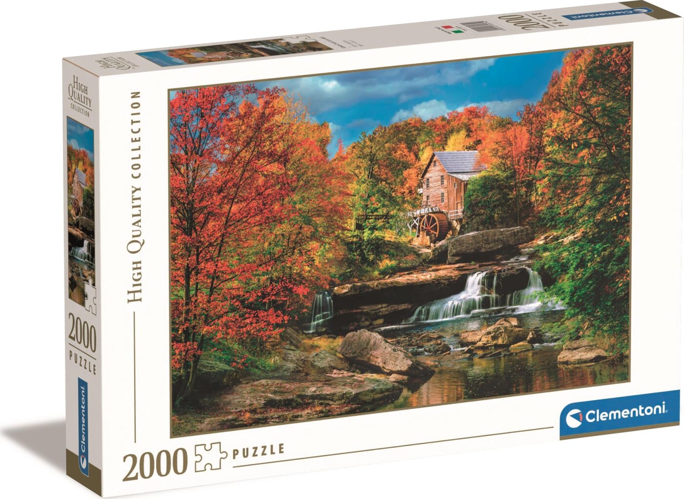 Se Clementoni Puslespil - Glade Creek Grist Mill- High Quality - 2000 Brikker hos Gucca.dk