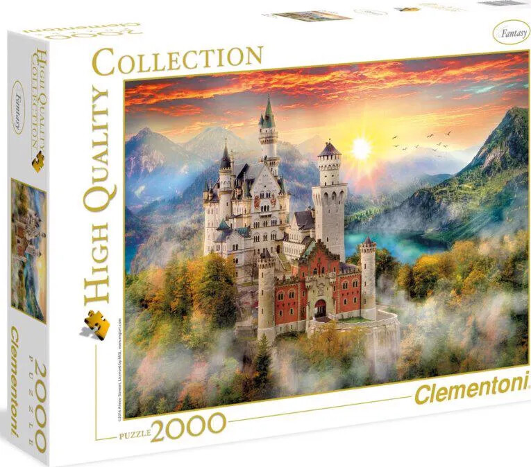 Billede af Clementoni Puslespil - Neuschwanstein - High Quality - 2000 Brikker