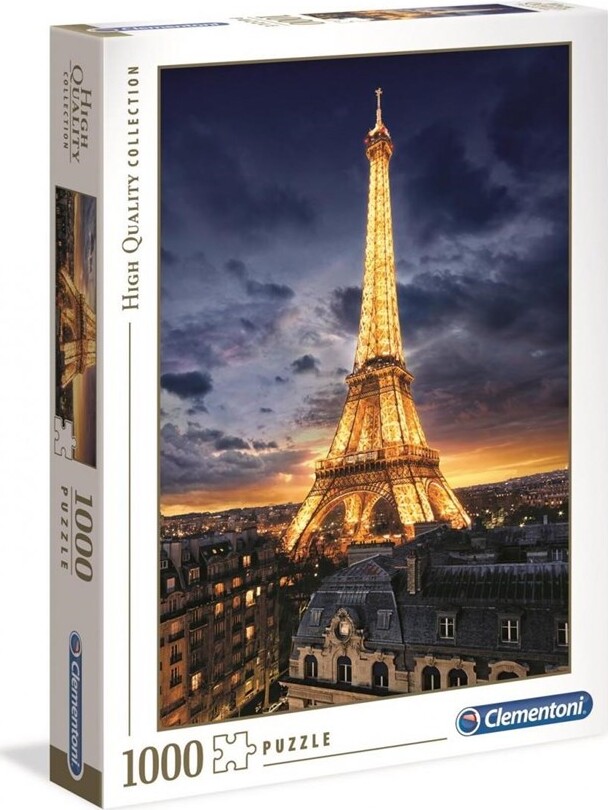 Clementoni Puslespil - Eiffeltårnet - High Quality - 1000 Brikker