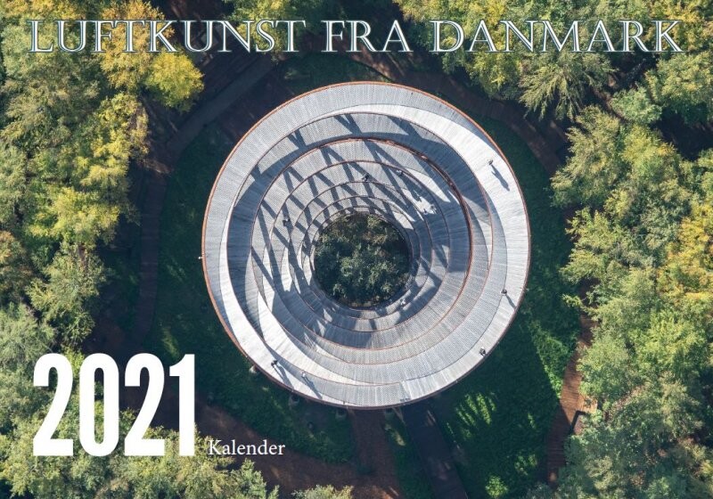 2021 Kalender - Luftkunst Fra Danmark - Bordkalender