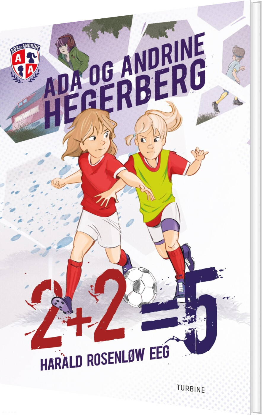 Billede af 2+2=5 - Ada Og Andrine - Harald Rosenløw Eeg - Bog