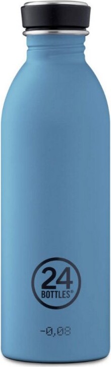 24 Bottles - Urban Bottle - 0,5l Vandflaske - Pulver Blå