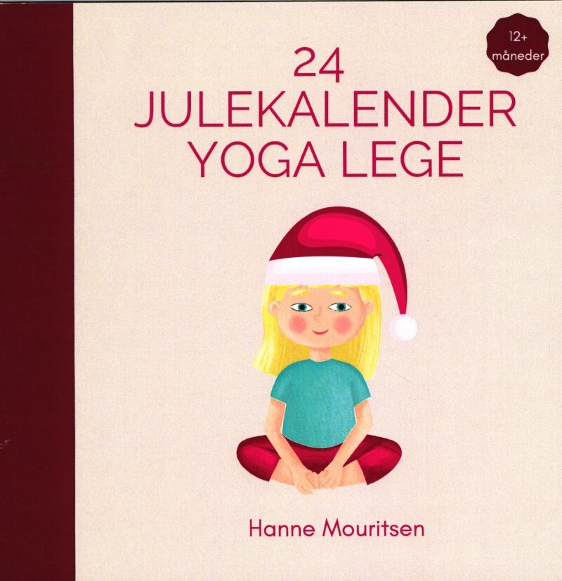 24 Julekalender Yoga Lege - Hanne Mouritsen - Bog