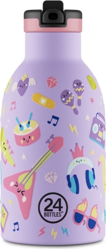 24bottles - Clima - Music Friends - Lilla - 330 Ml