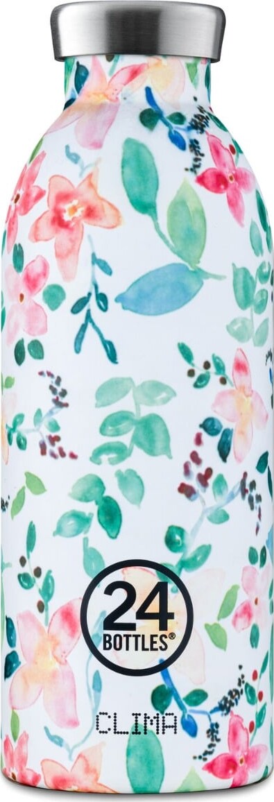 24bottles - Clima - Stone Finish - Little Buds - Multi/mønster - 500 Ml