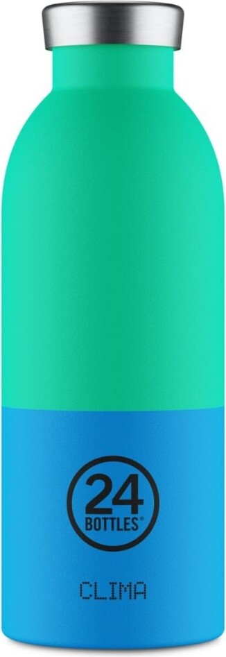 24bottles - Clima - Wave - Blå, Grøn - 500 Ml