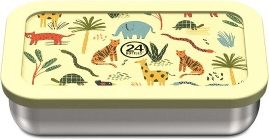 24Bottles Snackbox Madkasse - 700ml - Jungle Friends