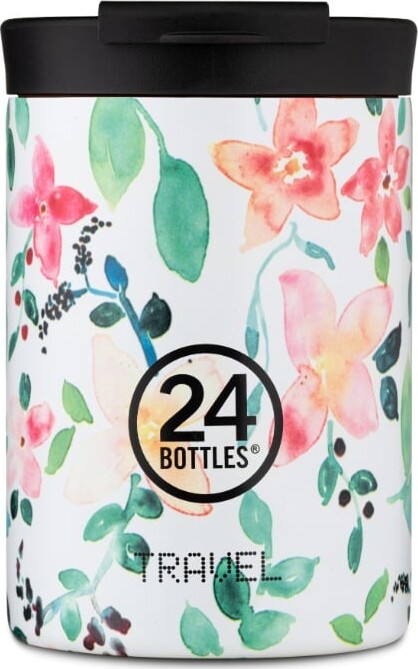 24bottles - Travel Tumbler - Stone Finish - Little Buds - 350 Ml