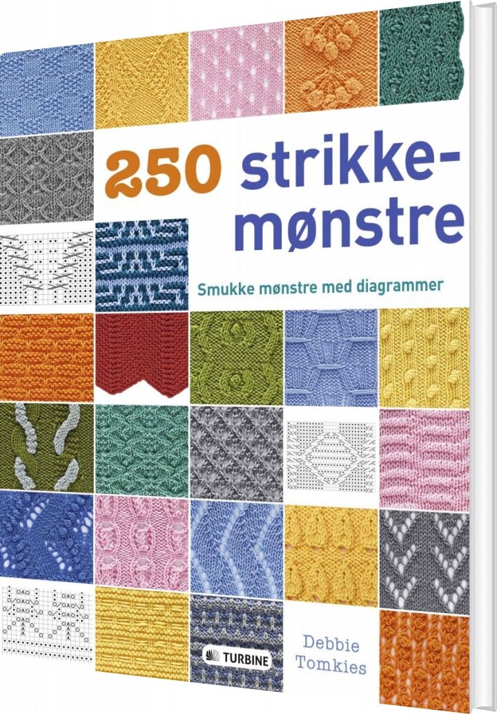 250 Strikkemønstre - Debbie Tomkies - Bog