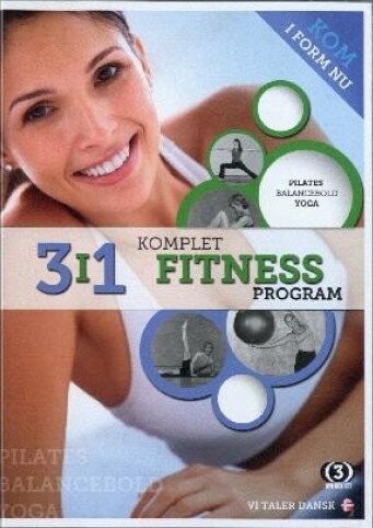 3-i-1 Komplet Fitness Program - DVD - Film
