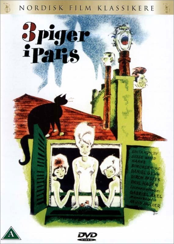 Tre Piger I Paris - DVD - Film
