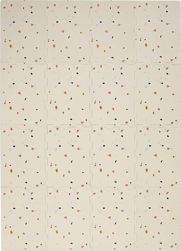 3 Sprouts - Skumgulv Til Børn - Terrazzo Cream - 171x123 Cm