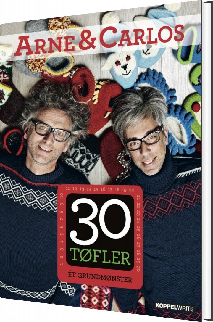30 Tøfler - Arne & Carlos - Bog