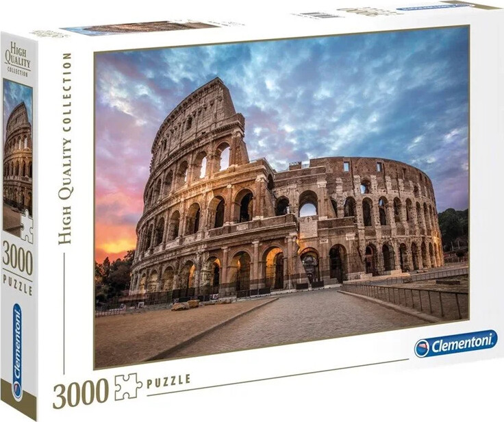 Se Clementoni Puslespil - Colosseum Sunrise - High Quality - 3000 Brikker hos Gucca.dk