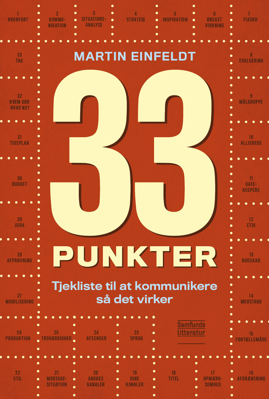 33 Punkter - Martin Einfeldt - Bog