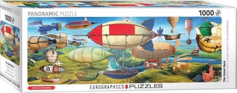 Eurographics Puslespil - 1000 Brikker - Luftskibe
