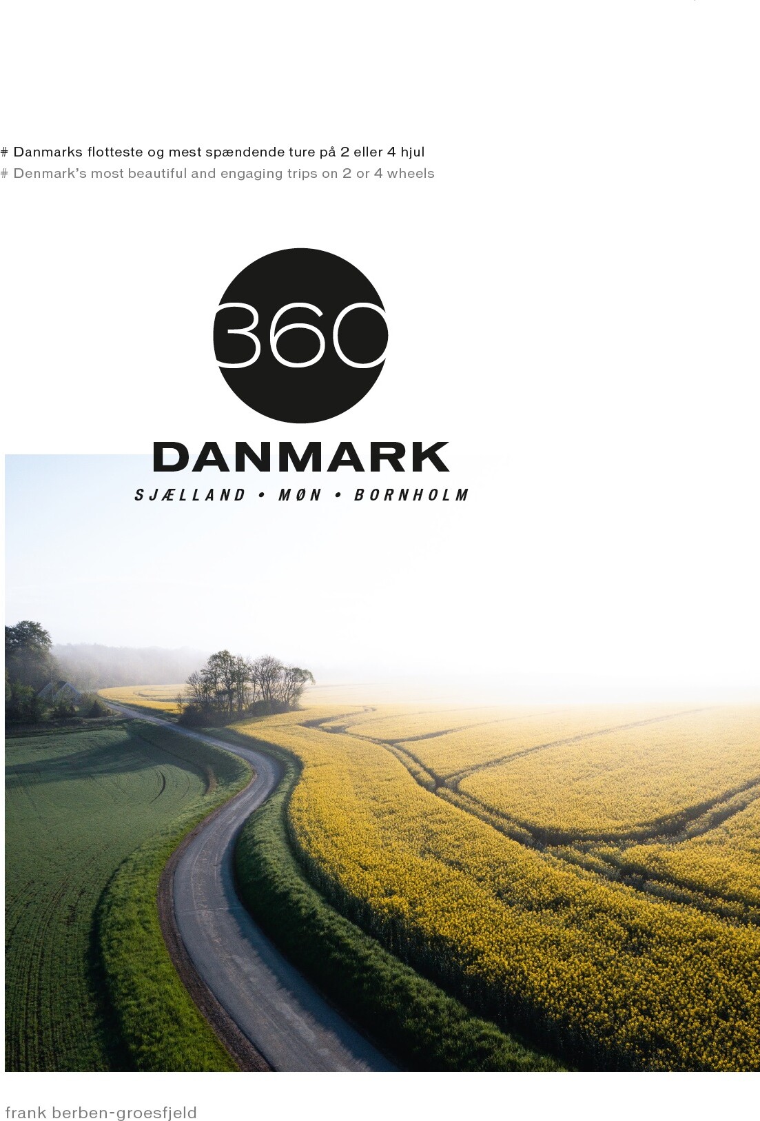 360 Danmark Bind 1 Frank Berben Groesfjeld Bog