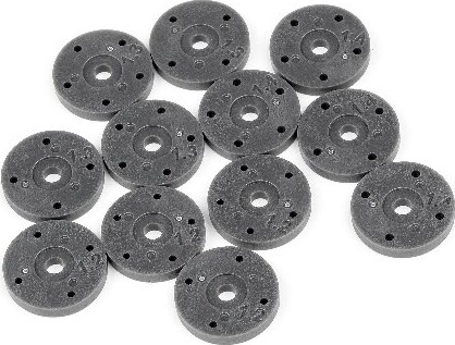 Billede af 4 And 5 Hole Shock Piston Set (1.2/1.3/1.4mm) - Hp107367 - Hpi Racing