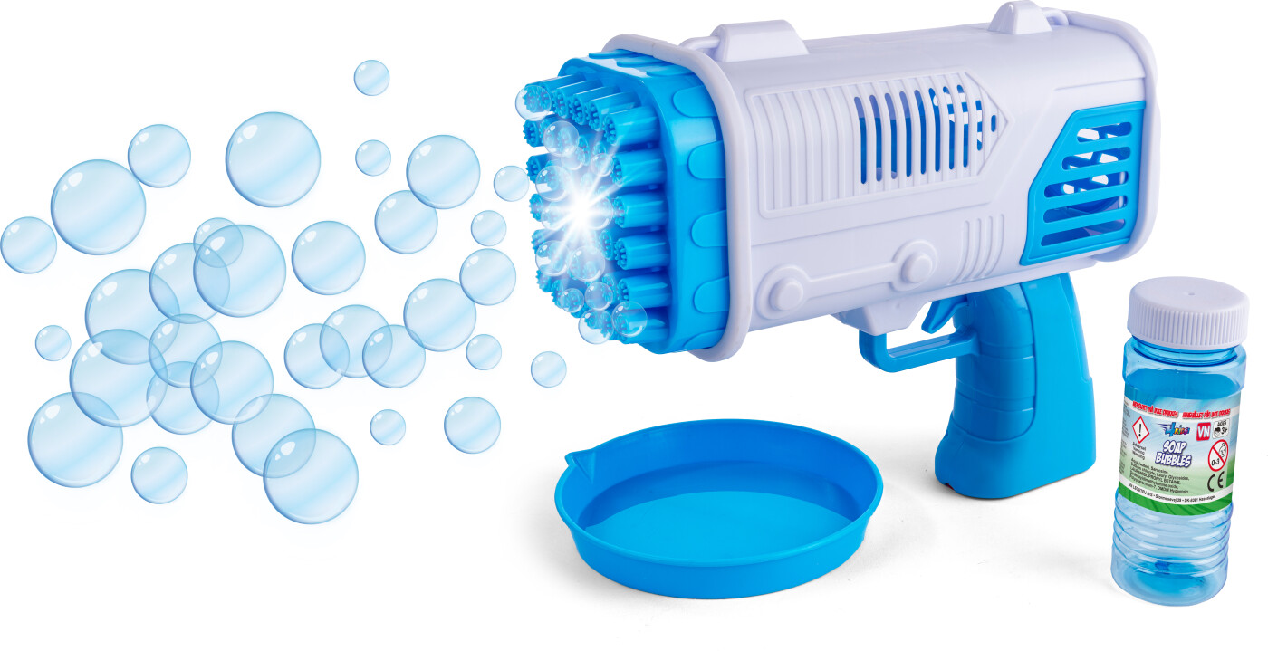 4-kids - El Sæbeboble Pistol (36 Huller)