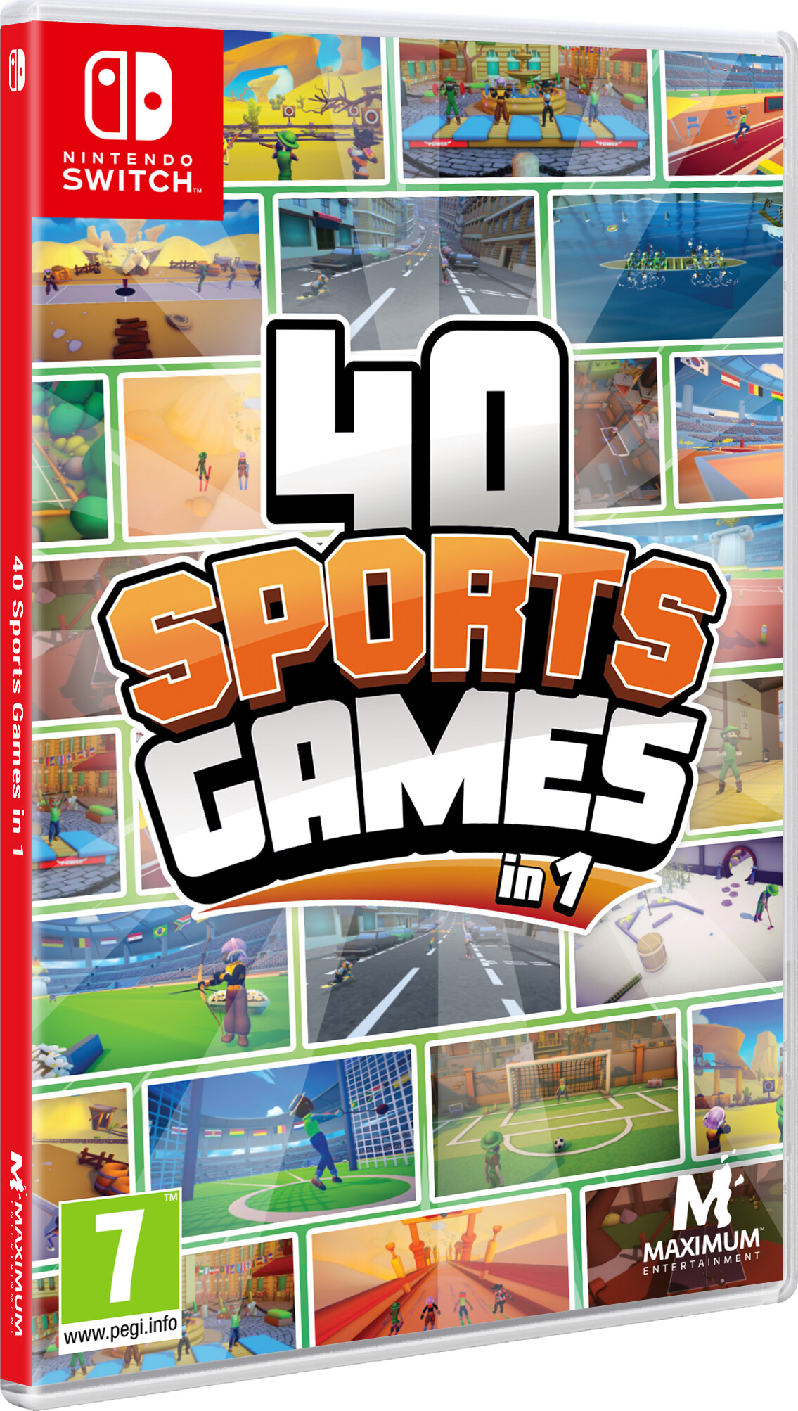 40 Sports Games in 1 Nintendo Switch Nintendo Switch Spil - GEEKD.dk