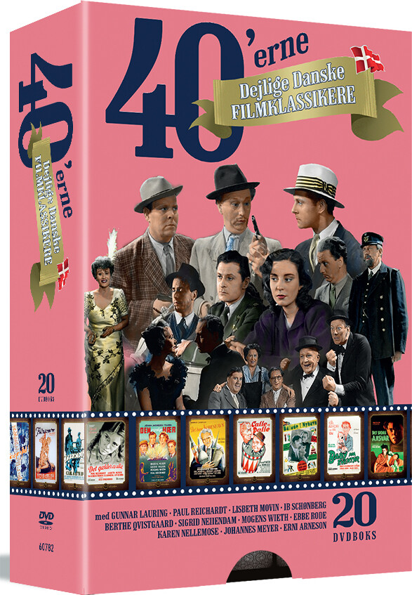 40'ernes Danske Filmklassikere - DVD - Film