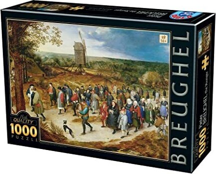 Puslespil - 1000 Brikker - Pieter Brueghel - The Marriage