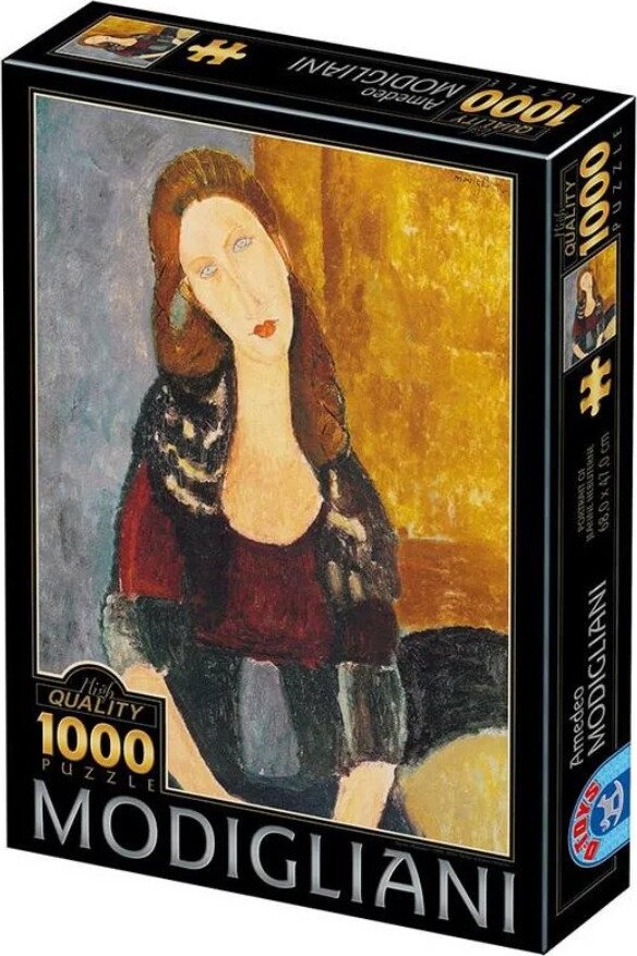 Se Puslespil - 1000 Brikker - Amedeo Modigliani - Portrait hos Gucca.dk