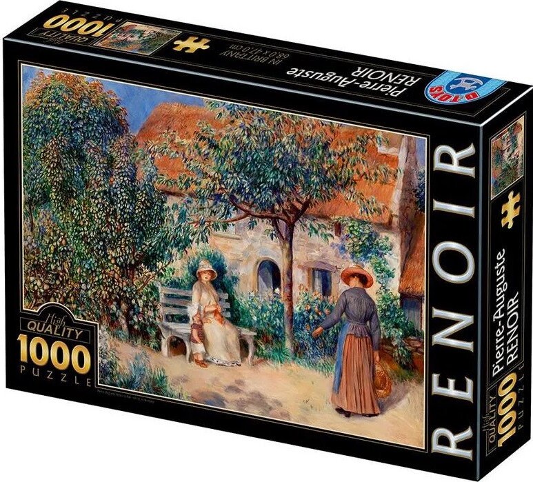 Puslespil - 1000 Brikker - Pierre-auguste Renoir - Bretagne