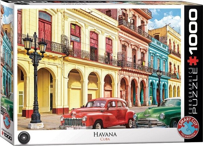 Eurographics Puslespil - 1000 Brikker - Havana I Cuba