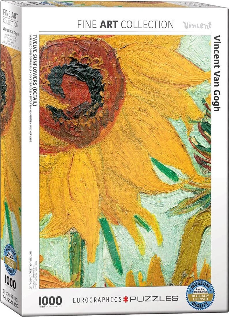 Billede af Van Gogh Puslespil - 1000 Brikker - Eurographics Puslespil