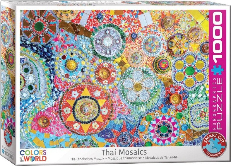 Eurographics Puslespil - 1000 Brikker - Thai Mosaikker