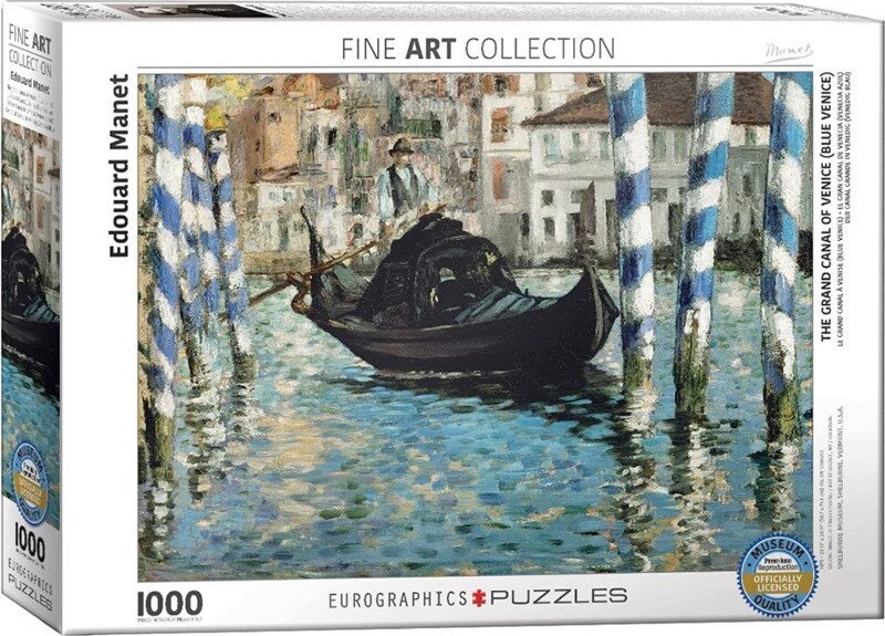 Eurographics Puslespil - 1000 Brikker - Blue Venice