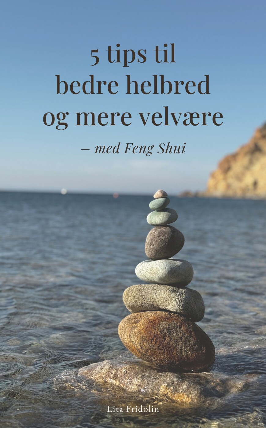 5 Tips Til Bedre Helbred Og Mere Velvære - Med Feng Shui - Lita Fridolin - Bog