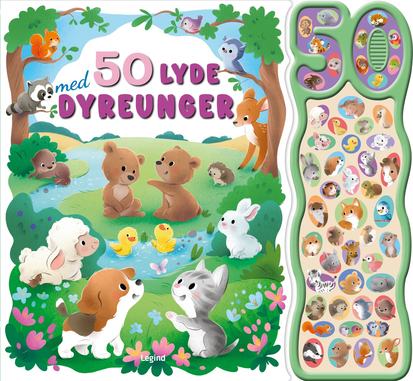 50 Lyde Med Dyreunger - Bog