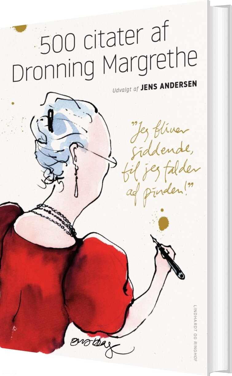 Billede af 500 Citater Af Dronning Margrethe - Jens Andersen - Bog