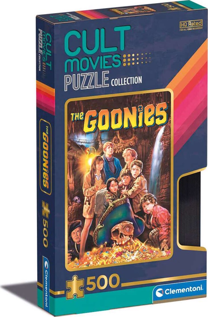 Clementoni Puslespil - The Goonies - Cult Movies Collection - 500 Brikker