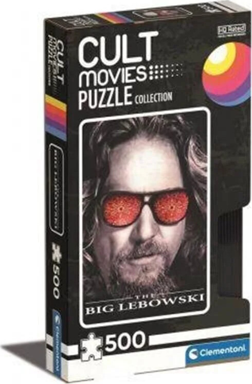 Clementoni Puslespil - The Big Lebowski - Cult Movies Collection - 500 Brikker