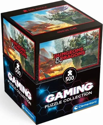 Clementoni Puslespil - Dungeons & Dragons 2 - Gaming - 500 Brikker